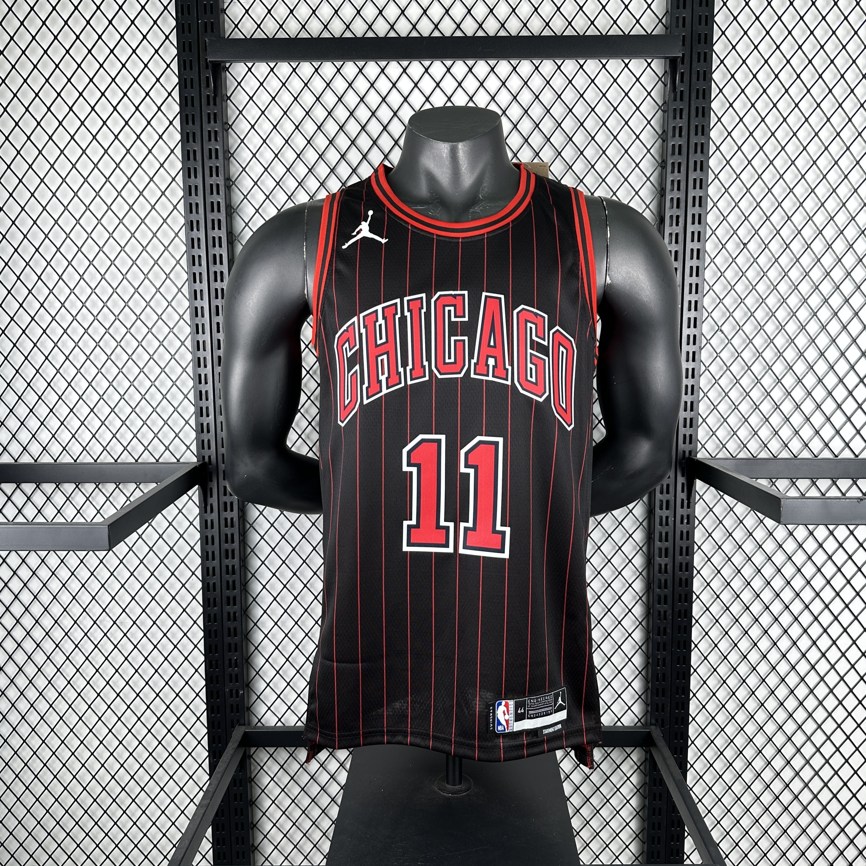 Men Chicago Bulls #11 DeRozan black 2025 NBA jersey->chicago bulls->NBA Jersey